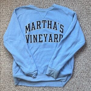 Blue Martha's Vineyard Sweatshirt